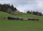 Ostermontag bei der 'Emmentalbahn'.