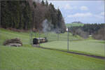 Ostermontag bei der 'Emmentalbahn'.