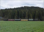 Ostermontag bei der 'Emmentalbahn'.