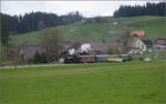 Ostermontag bei der 'Emmentalbahn'.