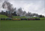 Ostermontag bei der 'Emmentalbahn'.