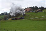 Ostermontag bei der 'Emmentalbahn'.