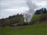Ostermontag bei der 'Emmentalbahn'.