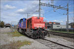 Am 843 073 im Bahnhof Hüntwangen-Wil. April 2026.