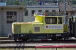 Gm 105 001 in Meiringen bei der Arbeit... oder besser gesagt, beim Dieseln. August 2025.