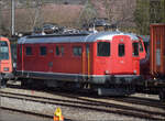 Re 4/4 I 10016 in Balsthal.