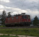 Auf der Schweizer Gäubahn.