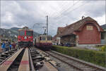 Grosses BoBo-Treffen in Balsthal: 60 Jahre Re 4/4 II in der Schweiz.

Re 4/4 II 11393 der IRSI gehört zur letzten Serie Re 4/4 II. Diese erhielten als einzige asbestfreie Loks bis 2000 eine Deutschlandzulassung, die auch zum Transit durch Österreich nach Lindau berechtigte. Bei IRSI bekam sie eine TEE-Lackierung und Pflege vom Verein TEE Classics. So ist sie sowohl im kommerziellen Betrieb als auch im Ausflugsverkehr eingesetzt. Balsthal, September 2024.