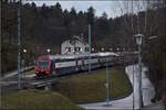 Re 450 100, Re 450 018 und eine weitere DPZ-Garnitur in Lottstetten