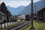 Re 450 065 mit einer Z�rcher S-Bahn in Spittel GL. September 2026.