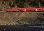 Pendelzug der SZU mit Re 456 105 zwischen Gattikon und Sihlwald.