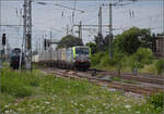 Re 475 415 in Weinheim. Juli 2024.