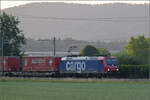 Re 482 027 in Henschiken, Juni 2025.