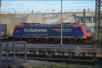 Der Alp�z�hmer Re 482 022 in Singen. September 2026.