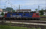 Re 620 079 'Cadenazzo' mit einer Ladung Alu in Singen.