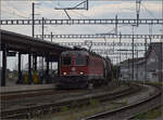 Re 6/6 11631 in Oensingen. August 2025.