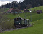 Ostermontag bei der 'Emmentalbahn'.