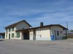 (161'260) - Der Bahnhof von Avenches am 28.