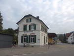 (221'958) - Der Bahnhof am 18.