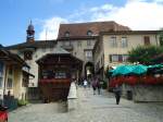 (146'515) - Im Stdtchen Gruyres am 26.