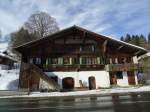 (143'085) - Altes Haus von 1808 in Saanenmser am 20.