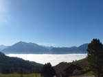 (222'863) - Nebelmeer ber dem Thunersee am 27.