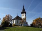 (136'687) - Die Kirche von Sigriswil am 31.