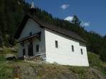 (146'245) - Kapelle Khmad bei Blatten im Ltschental am 5.