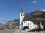 (159'316) - Die Kirche Flelen am 18.