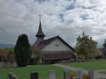 (166'208) - Die Kirche Reutigen am 11.