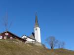 (167'650) - Die Kirche in Tenna am 5.