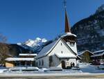 (231'377) - Die Kirche Kandersteg am 16.