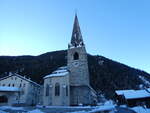 (231'486) - Die Kirche in Le Chble am 18.