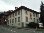(130'996) - Das Amtshaus in Frutigen am 15.