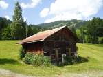 (146'131) - Alte Scheune an der Lenk am 28.