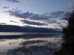 (173'005) - Abendstimmung am Neuenburgersee am 14.