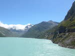 (209'029) - Der Mattmark Stausee am 18.