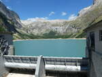 (238'682) - Der Tseuzier-Stausee am 31.
