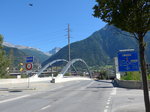 (173'688) - Die Rhonebrcke am 7.
