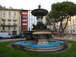 (242'848) - Antonio Bossi-Brunnen am 16. November 2022 in Lugano