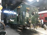 (261'749) - UeBB-Dampftriebwagen - Nr. 31 - am 27. April 2024 in Brugg, Bahnpark