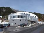 (148'849) - Die Sportarena in Adelboden am 15.