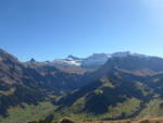 (185'848) - Blick auf Wildstrubel und Fitzer am 15.