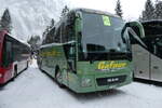 (283'943) - Gafner, Gwatt - Nr. 100/BE 26'288 - MAN (ex PostAuto Bern PID 10'654 - MAN am 10. Januar 2026 in Adelboden, Unter dem Birg