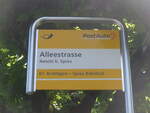 (226'640) - PostAuto-Haltestelle - Aeschi b.