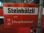 (140'094) - SVB-Haltestelle - Bern, Steinhlzli - am 24.