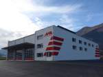 (157'593) - Die neue Garage der AFA Frutigen-Adelboden am 30.