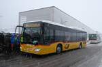 (283'828) - Steiner, Messen - SO 20'140/PID 12'034 - Mercedes am 10. Januar 2026 beim Bahnhof Frutigen