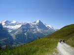 (134'695) - Aussicht vom Bachlger bei Grindelwald am 3.