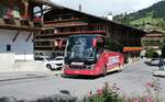 (279'901) - Zurkirchen, Malters - Nr. 16/LU 15'652 - Setra am 5. September 2025 beim Bahnhof Gstaad